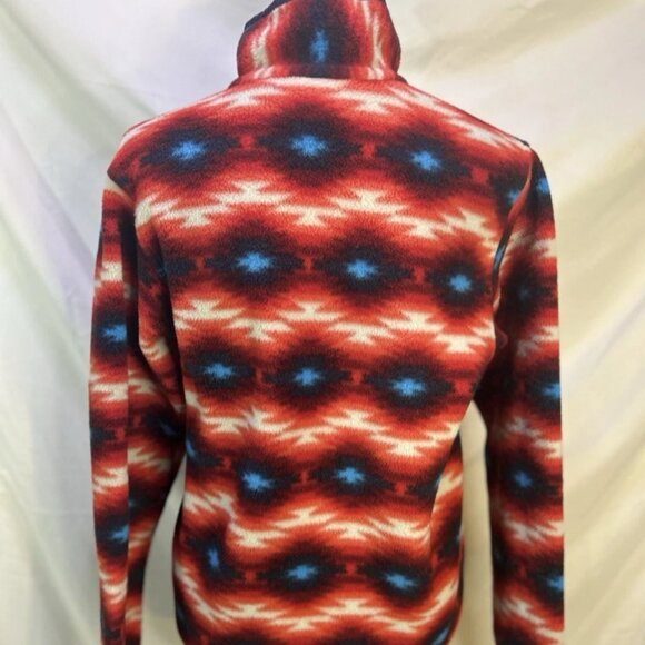 Patagonia Synchilla Snap Fleece Pullover Aztec Southwestern Navajo Women's (M) - Picture 9 of 13